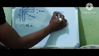 #Sheet metal flat length kaise nikale# development length kaise nikale.