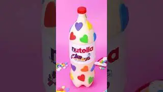 #короткие видео, сделанные своими руками: шоколад в бутылке из-под Nutella и колы, восхитительный...