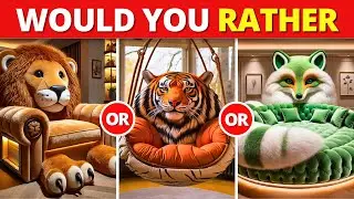 Would You Rather? Build Your Fantasy Animal World 🐯🐬🌈✨