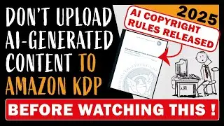 Amazon KDP Ai Generated Content : Who Owns The Copyright of AI-generated Images [ UPDATE 2025 ]