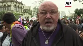 Thousands take part in Peru's Gay Pride parade