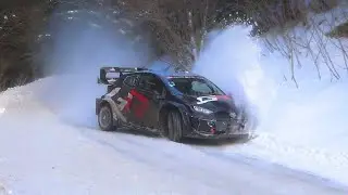 Tests Rallye Monte Carlo WRC 2026 Evans Toyota Yaris Rally1