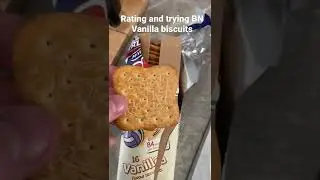 Rating and trying BN Vanilla biscuits #shorts #food #biscuits