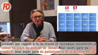 Plateforme revendicative de Force Ouvri&egrave;re