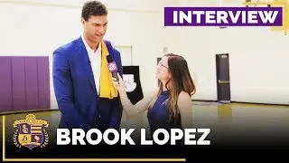 Brook Lopez Interviews With Lakers Nation