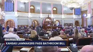 Kansas lawmakers pass controversial 'bathroom bill'