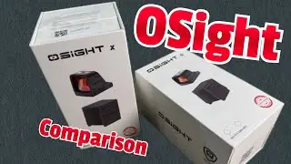 New OSight red dots - Size Comparison