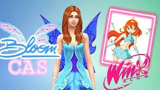 Bloom Winx CAS Challenge | The Sims 4 | No CC