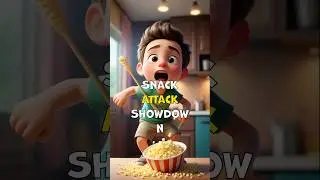 Snack Attack | #5mincartoon #animatedmoral #cartoonshorts #creativekidscontent