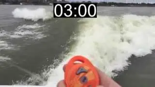 SURF REGULAR TO GOOFY IN 3 SEC. W/ TAPS3 AND SURF LINK - TIGE BOATS