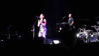acl 2013 - martin gore of depeche mode giving the band an amazing breather !  :-)