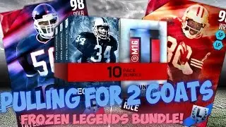 MUT 16 PACK OPENING | BEST LB IN THE GAME LT! FROZEN LEGENDS BUNDLE OPENING! Madden 16 Ultimate Team
