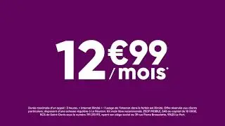 Offre Mobile Zeop 12,99 &euro; / mois pendant 6 mois puis 19,99 &euro; / mois
