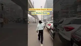 Noida ki sabse sasti market 😱 atta bazar #noidamarket#shorts#cheapestclothesmarket  #attamarket
