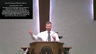 German Service (Asst. Pastor Kevin Reimer)