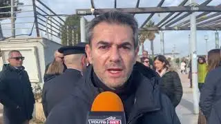Maltempo, Ciciliano a Cagliari: sopralluogo con Todde, Zedda e Laconi nelle zone colpite dal ciclone