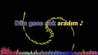 Erkin Koray çöpçüler A ( La ) minor bmp 125 KARAOKE