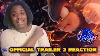 On Point! Sonic the Hedgehog 3 | Official Trailer 2 Reaction