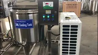 Cooling Tank to make fresh milk or other liquid rapid cool