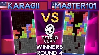 TETR.IO Cup 9 - Karagii Vs. Master101 - Winners Round 4