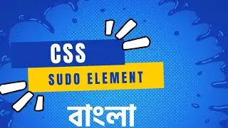 sudo element first line | pseudo element in css | pseudo element