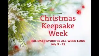 Hallmark Channel's Christmas Keepsake Week 2018!