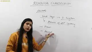 Biological Classification 01 II Biology 11 II Chapter 2 II the maharaj institute II neet