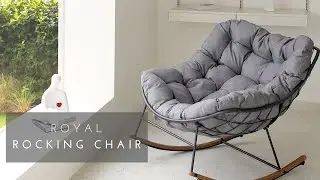 How comfortable! Indoor & Outdoor Furniture Royal Rocking Chair | Grand Patio