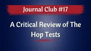 ClinicalAthlete Journal Club #17