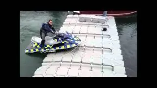 Delivering 7 VersaDock Drive on docks with 1 jetski!