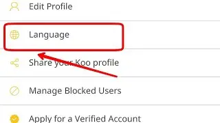How To Change Language in Koo Applications!!  Koo Applications