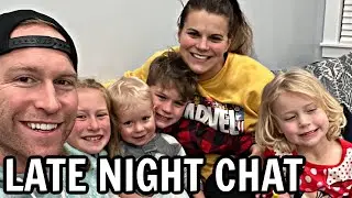 Late night chat | Mower Moments Family Vlog