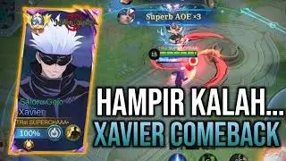 6 KILL DOANG TAPI MVP?! XAVIER BIKIN COMEBACK PALING GILA!! | BEST BUILD XAVIER DAMAGE