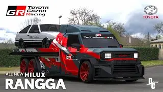 PERTAMA DI DUNIA | TOYOTA HILUX RANGGA GR TOWING TRUCK 6X6 | DIGITAL MODIFICATION