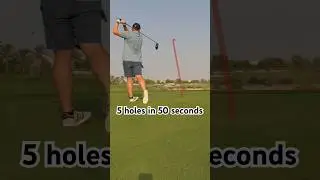 Watch me play 5 holes of average golf in 50 seconds