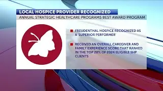 Freudenthal Hospice earns SHPBest &lsquo;Superior Performer&rsquo; caregiver award