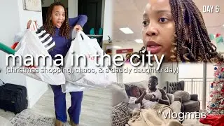 Holiday Shopping MADNESS! & Surviving Daddy-Daughter Day 😂 | Vlogmas Day 6 🎄🤍
