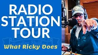 Take a Tour of the Radio Station. Barbara & Ricky's Anytime RV Life.