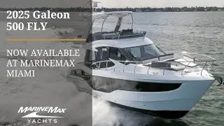 Discover the Ultimate Luxury: 2025 Galeon 500 FLY | MarineMax Miami