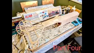 Rivestimento della fusoliera: quarta parte della costruzione del Flair D7.