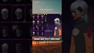 Naruto Mullet 🗿 #freefire #FF #botakff #mulletff #short #BotakCS #Freefireshorts