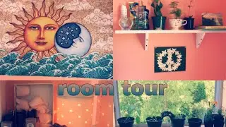 boho hippie room tour