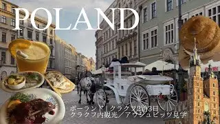 【ポーランド｜クラクフ】朝4時の行列|当日券でアウシュビッツ／見学までの流れ／ポーランド料理を食べつくす