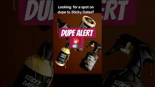 Sticky Dates dupe alert! #shorts #dupe #lush #bathandbodyworks #stickydates #fragrance #beauty