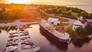 MANITOULIN ISLAND DRONE | CINEMATIC 4K | Manitowaning Harbour