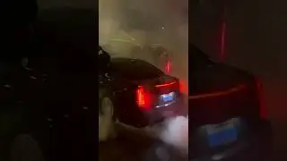 CTSV MASSIVE BURNOUT🖤 #cars #drift #v8cars #supercharged #flame #loud #viral #blowup