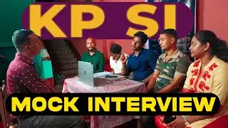 KP SI  Mock Interview | Kolkata : Sub Inspector | WBP || Mock 13