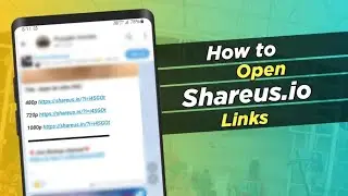 How to open shareus link | Shareus link kaise open kre