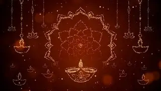 Free Diwali Background Video in 4K | No Copyright | Neon Lights 