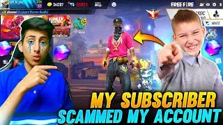 My Subscriber Scam My ID😭And Challenge Me For 1 v 1- Garena Free Fire